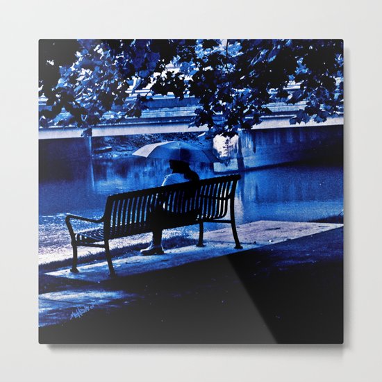 A Blue Morning Metal Print