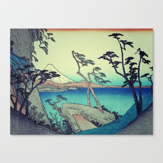 At the Border of Hennin Canvas Print