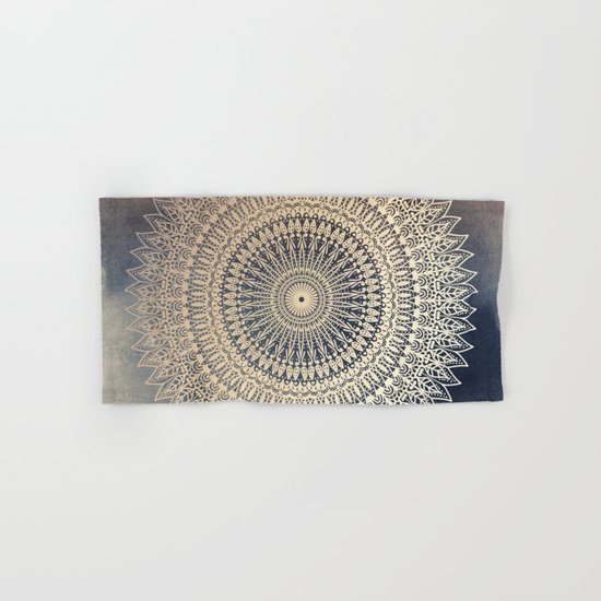 DESERT SUN MANDALA Hand & Bath Towel
