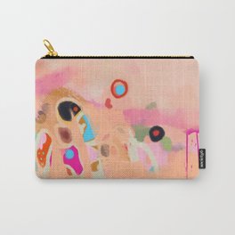 coral summer Carry-All Pouch