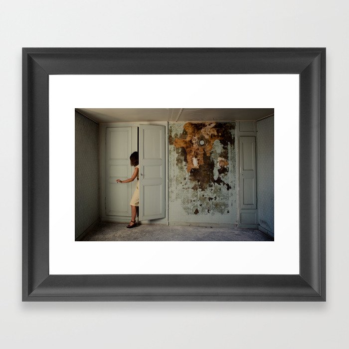 Le Mystere De La Chambre Jaune Framed Art Print By Roxannegauthier
