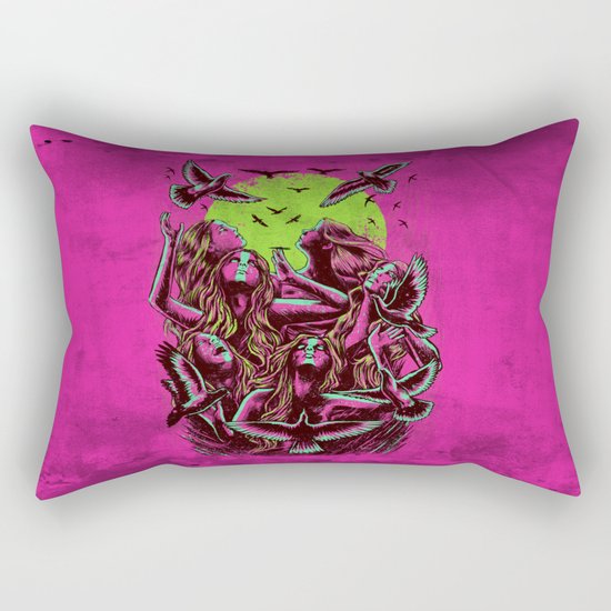 FLAYING BACK Rectangular Pillow