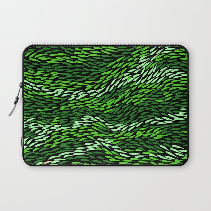 Authentic Aboriginal Art - Grass Laptop Sleeve