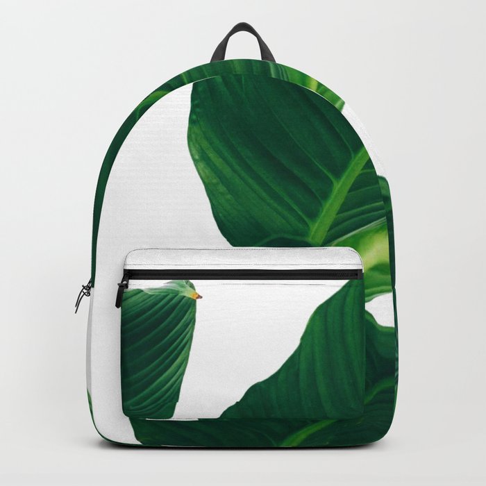 Green Leafs (Color) Backpack