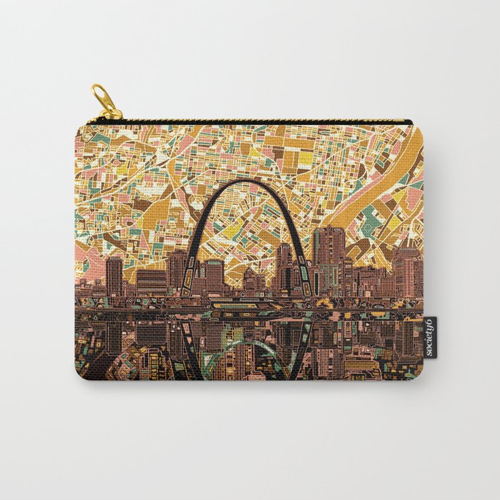 st louis city skyline Carry-All Pouch