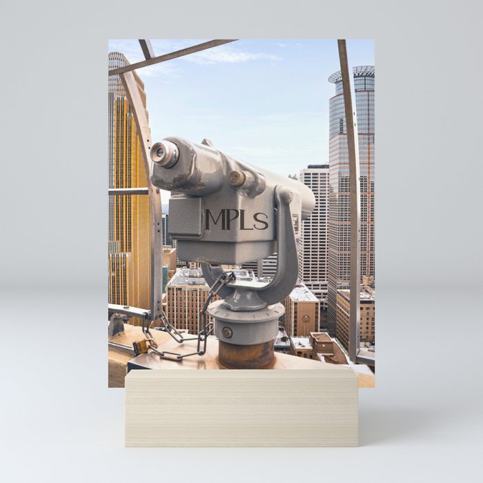 Minneapolis Skyline Views | MPLS Mini Art Print