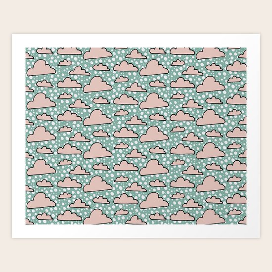 Let it snow Art Print