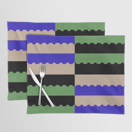 Modern Color Block Pattern Placemat