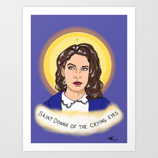 St. Donna Art Print