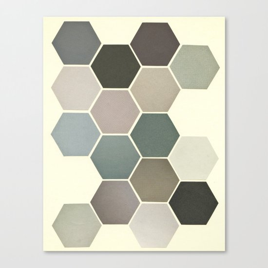Shades of Grey Canvas Print