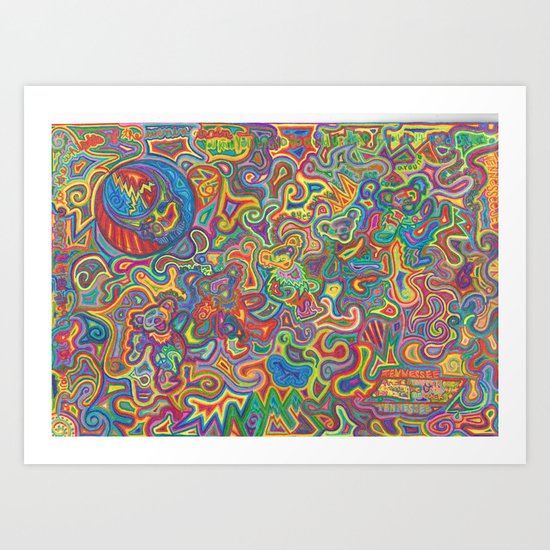 Grateful Dead Art Print