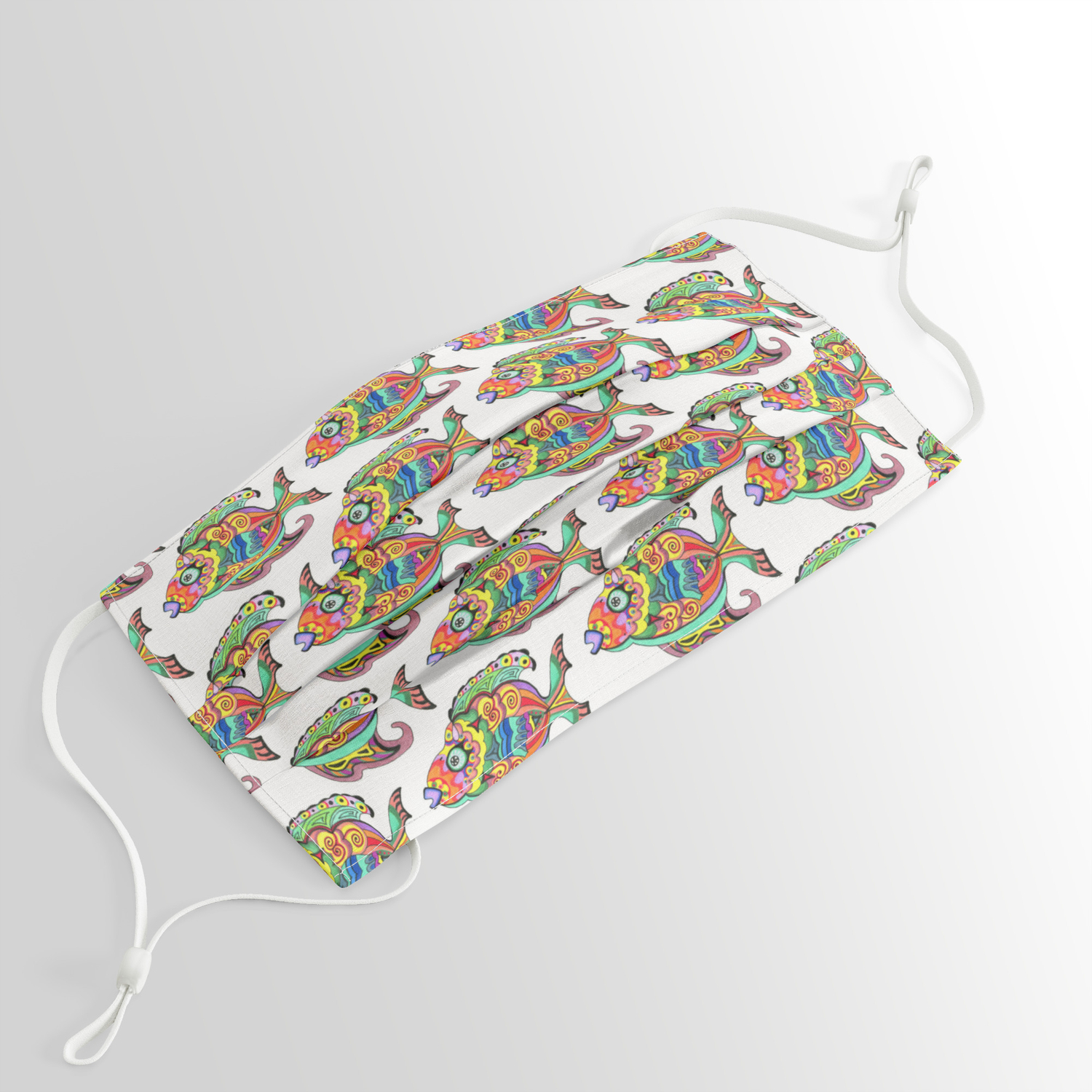 Belizean Moon Fish Face Mask By Momsboxershorts Society6 Moonfish is a rich source of protein, niacin, vitamin b6, vitamin b12, phosphorus, and selenium. belizean moon fish face mask by momsboxershorts