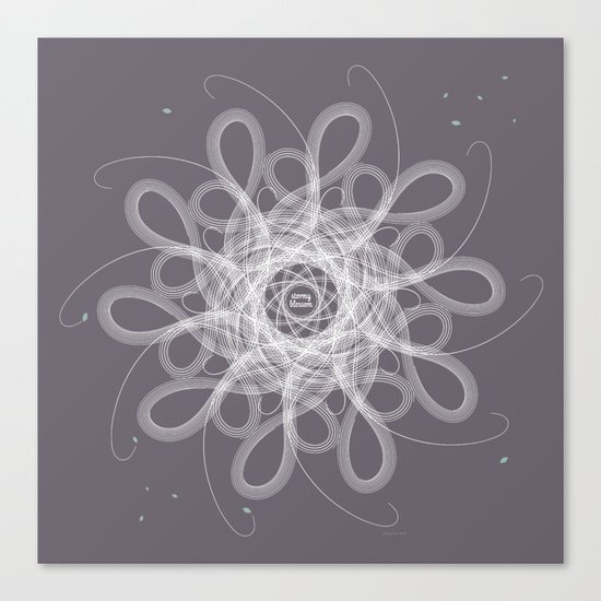 Ornament - Stormy Blossom Canvas Print