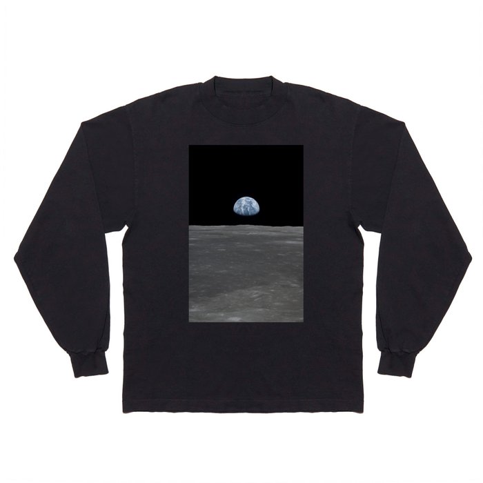 see the marble from the moon | space 005 Long Sleeve T Shirt