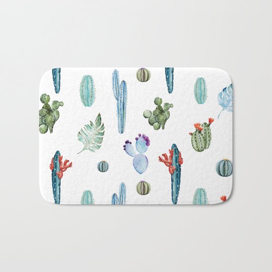 tropical forever Bath Mat