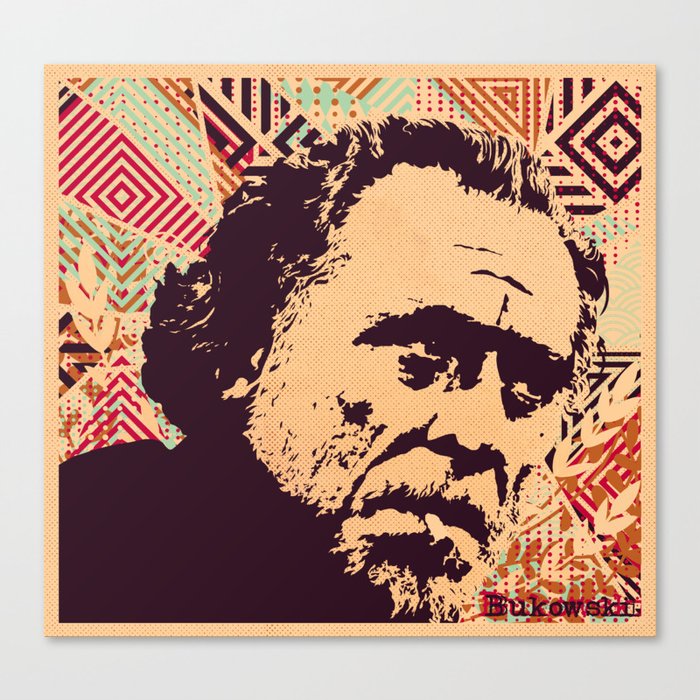 Bukowski Canvas Print