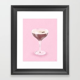 Espresso Martini Framed Art Print