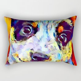 Blue Heeler Puppy Rectangular Pillow