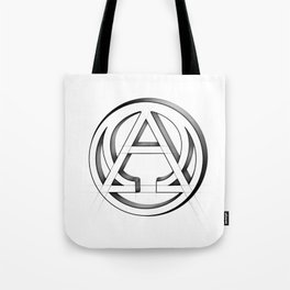 Alpha and Omega Symbol. From beginning to end Tote Bag