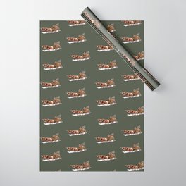 Christmas at the Ranch - Green Wrapping Paper