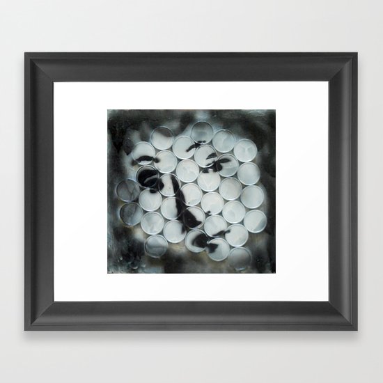 VENUS IN CIRCLES Framed Art Print