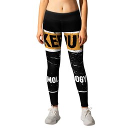 Biology Biologist Leggings