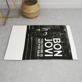 BON JOVI HOUSE NOT FOR SALE COVER CUPU Rug