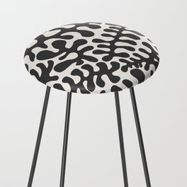 Henri Matisse cut outs seaweed plants pattern 4 Counter Stool