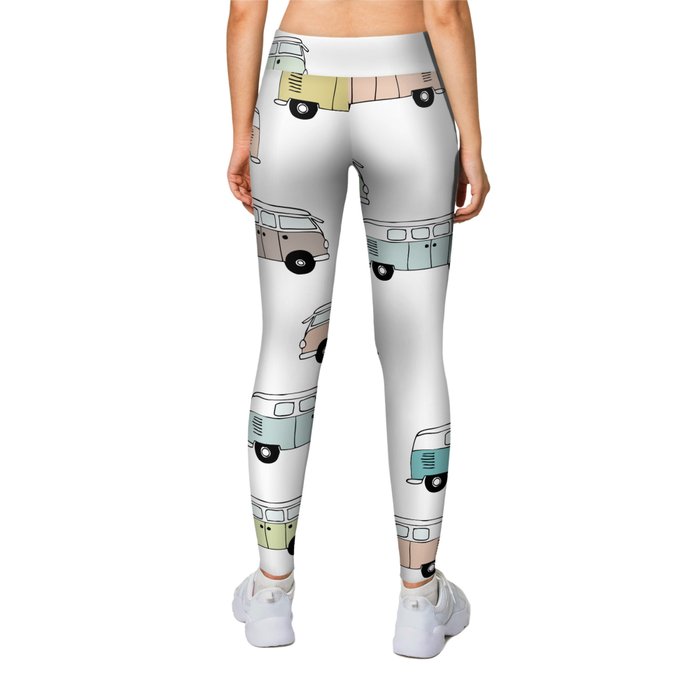 Camper print leggings sale