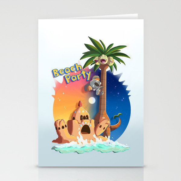 Beach Party! Stationery Cards