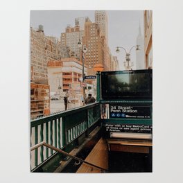 NYC subway Poster