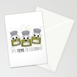 It's Thyme To Celebrate Stationery Card