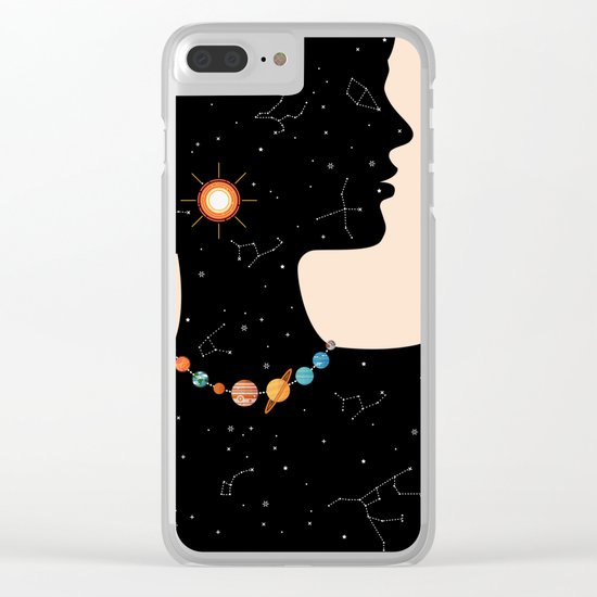 Miss Universe Clear iPhone Case
