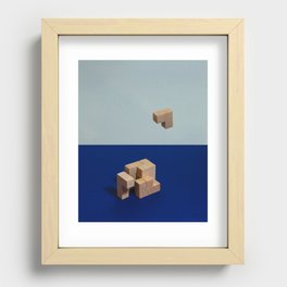 The Missing Pieces Recessed Framed Print