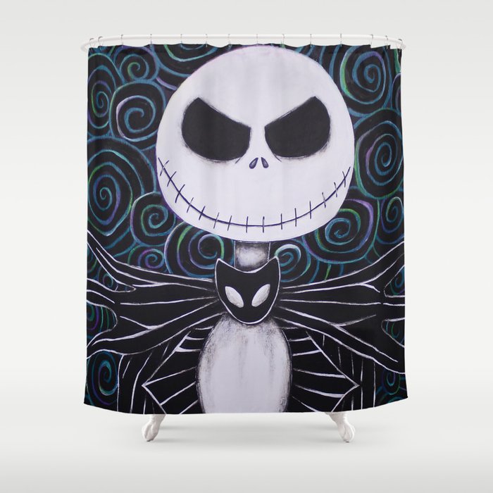 Jack Skellington Shower Curtain By Daniellemurphy1186 Society6