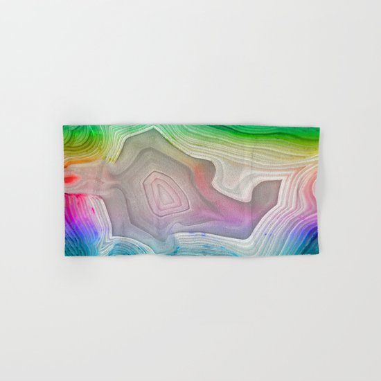 MINERAL RAINBOW Hand & Bath Towel