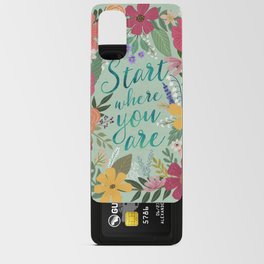 Start Where you are Android Card Case