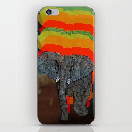 African Elephant iPhone & iPod Skin