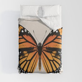 Monarch Butterfly | Vintage Butterfly | Duvet Cover