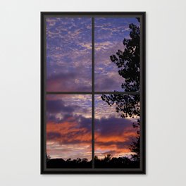 September Sunset Canvas Print