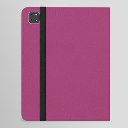 Pantone Orchid Flower pure magenta solid color modern abstract pattern  iPad Folio Case