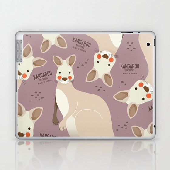 Kangaroo, Wildlife of Australia Laptop & iPad Skin