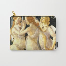 Sandro Botticelli Primavera The Three Graces Carry-All Pouch