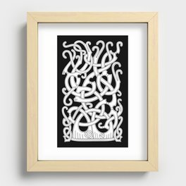 Mammen Style Ornament III Recessed Framed Print