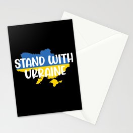 Stand With Ukraine Stationery Card