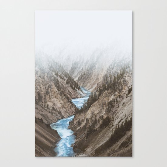 Faded Creek Canvas Print