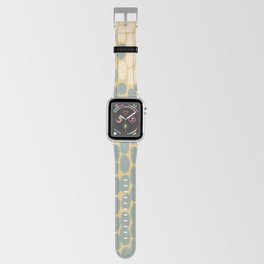 Retro abstract snake skin design Apple Watch Band