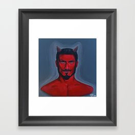 Red Devil Framed Art Print