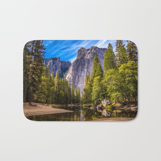 Mighty Mountains Bath Mat