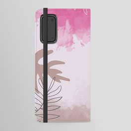 flowers Android Wallet Case